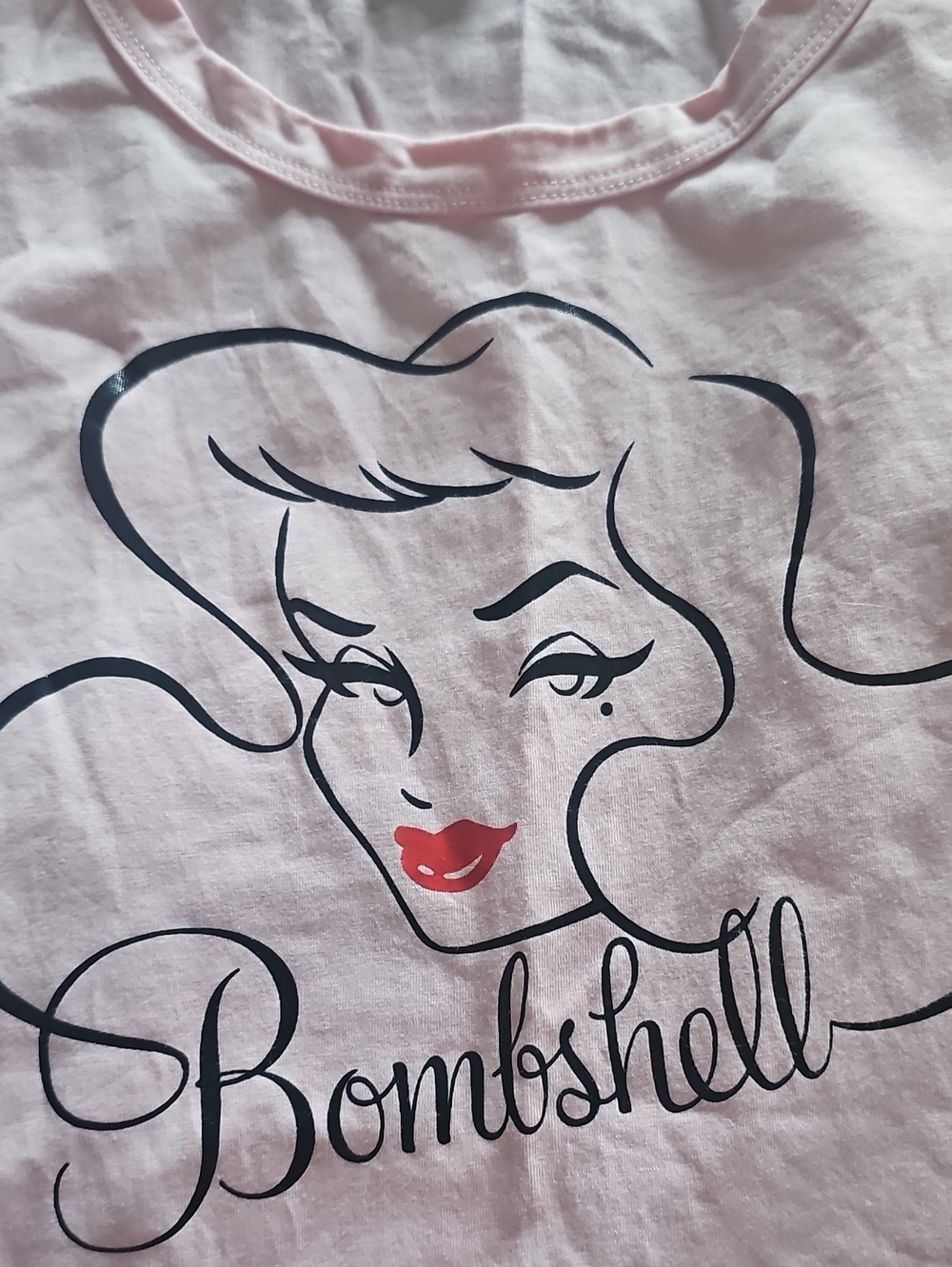 Micheline Pitt VIXEN UNIQUE Vintage BOMBSHELL tshirt XL